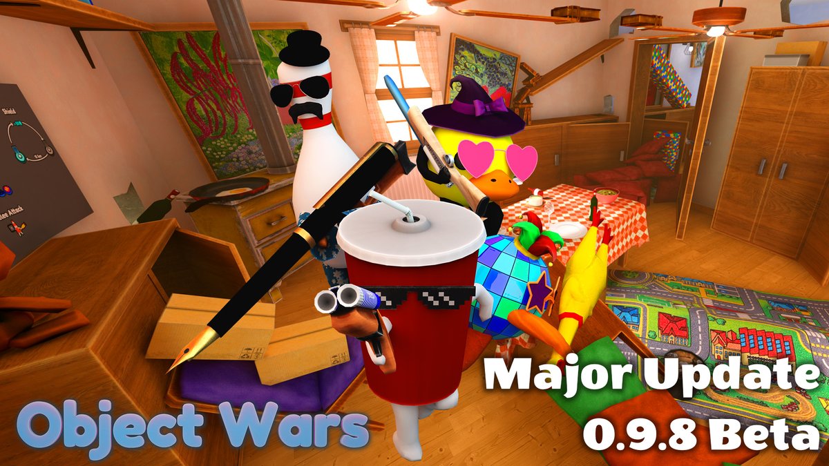 Object Wars new Major Update! 
Patch note on :
object-wars.com/blog/object-wa…

Request a steam key on Discord discord.gg/QXRyz7na78 

Wishlist on Steam 
s.team/a/1936800/

#indiedev #indiegame #gamedev #indes #gamedevelopment #gaming #GodotEngine #madewithgodot