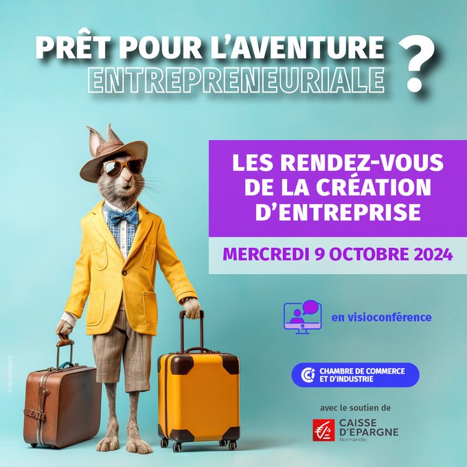 🚀 Les rendez-vous de la création d’entreprise font leur retour ! 😍 C’est le moment de concrétiser vos projets 💡 Ne manquez pas ce RDV 100% digital pour échanger avec nos experts👥✨
Plus d'infos 👉bit.ly/RDV-crea