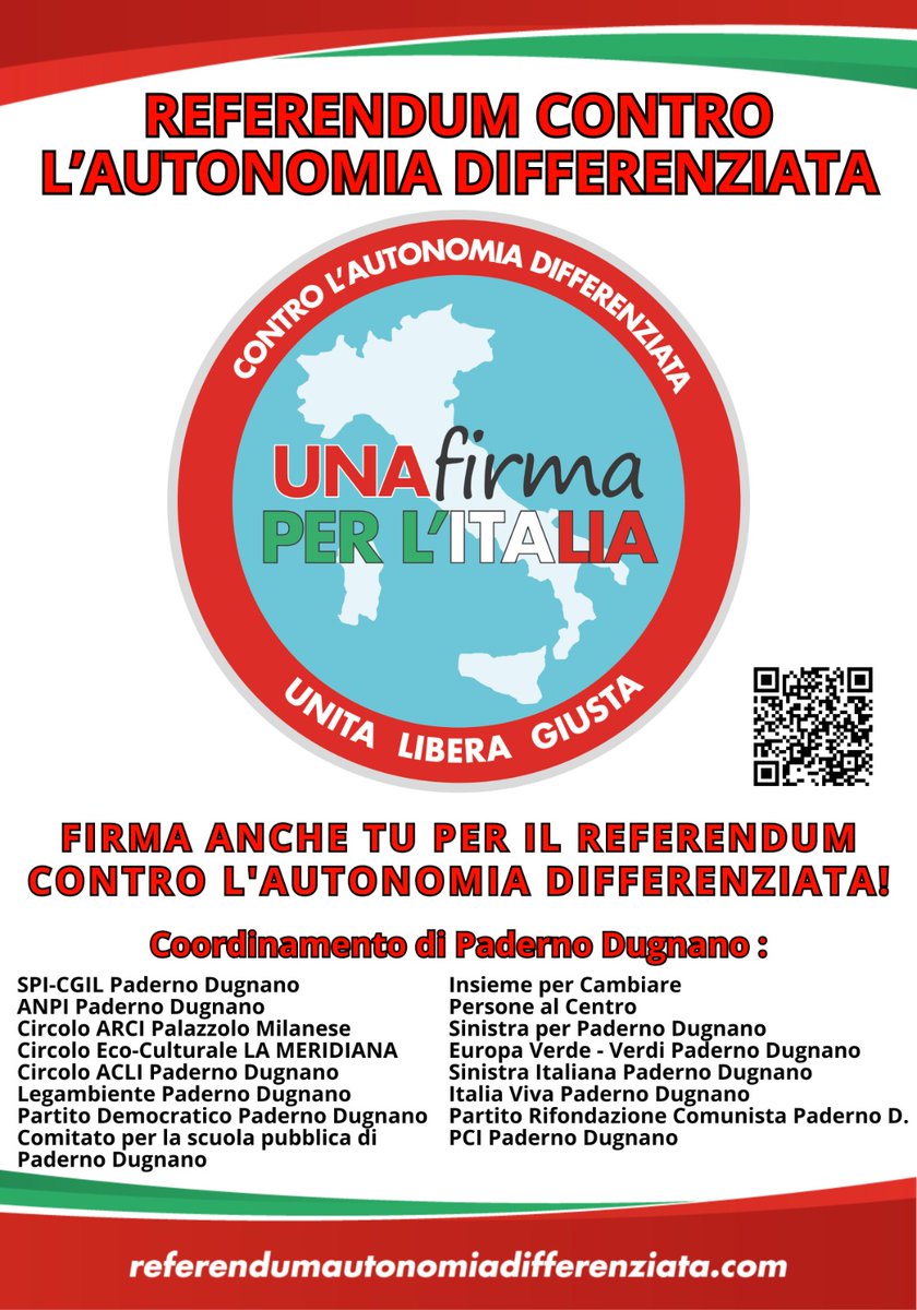 GGiuranna's tweet photo. Prosegue a #PadernoDugnano la raccolta firme a sostegno del #referendum contro #autonomiadifferenziata. Stamattina al mercato di Dugnano https://t.co/raFI4o3V6M
