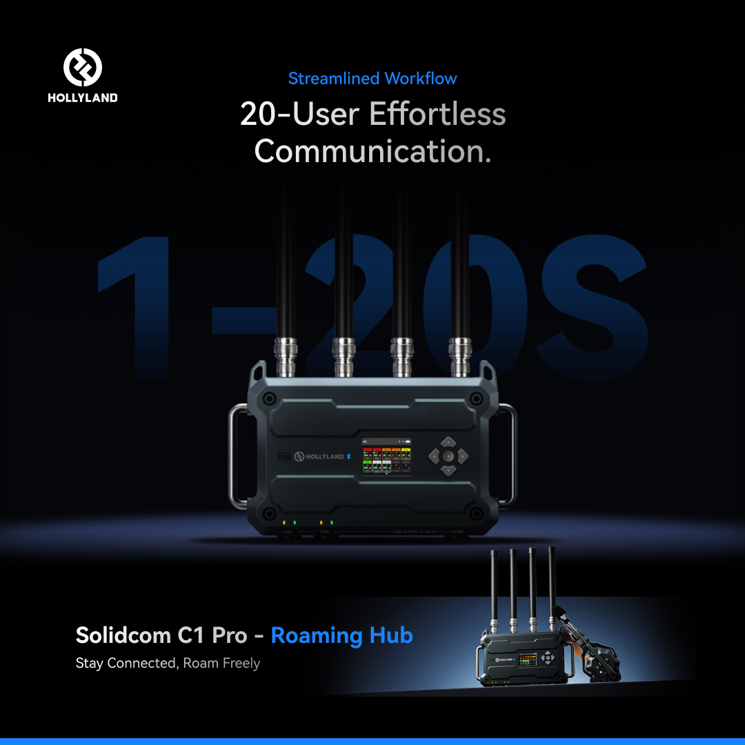 Hollyland_Tech's tweet photo. Let's take a look at the key features of Solidcom C1 Pro - Roaming Hub! ๐
Learn More:https://t.co/PgwTnVVjZe
#Solidcom #C1Pro #RoamingHub #CommunicationDevice ๐ https://t.co/qCnPl5Ocly
