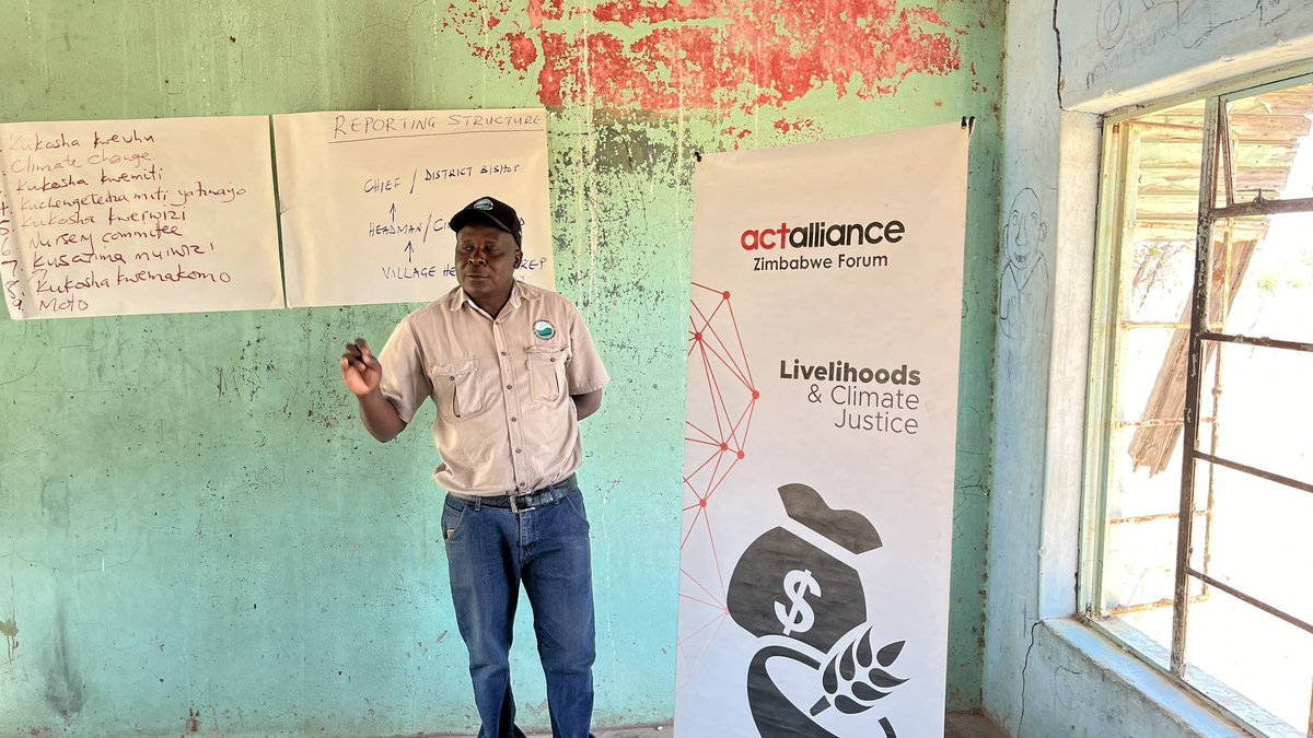 act_zim's tweet photo. #Learn-grasp-practice!faith leaders in Buhera, Ward 8, last week benefitted from a 2day climate advocacy training, led by @MeDRAZim @EMAeep @MoLAFWRD_Zim as part of strengthening community based climate justice initiatives.
@actclimate @ACTAlliance @zccinzim https://t.co/xPHskzophf