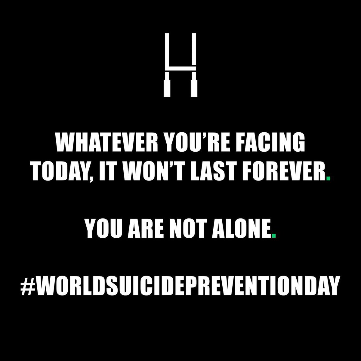 You are not alone 🖤🤍

Don’t struggle in silence. 

#TackleTheStigma 🗣️