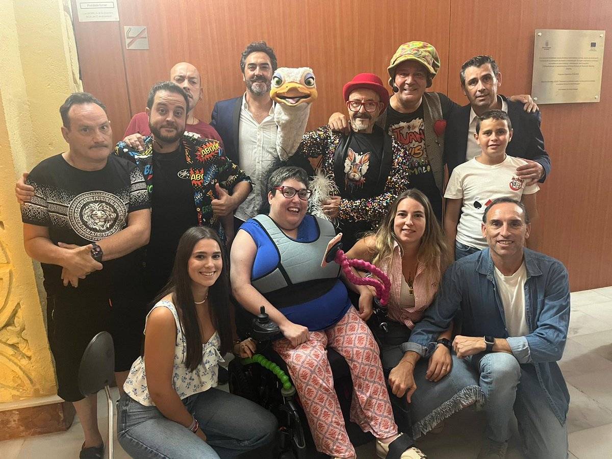 CiudadaniaUpace's tweet photo. El pasado viernes 6 de septiembre estuvimos en el festival de magia en la Sala Compañia.

#discapacidad #Accesibilidad #ProyectoRumbo https://t.co/hfv1kOQW0D