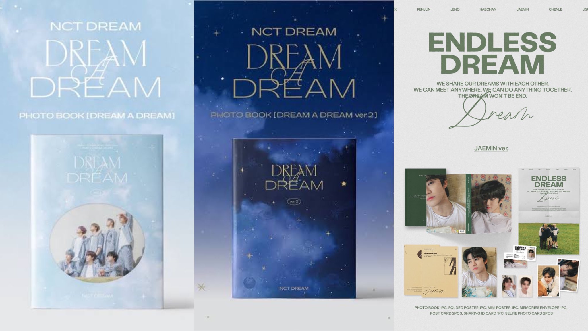 ENDLESS DREAM photobook nct dream ジェノ NCT DREAM PHOTO BOOK ENDLESS DREAM