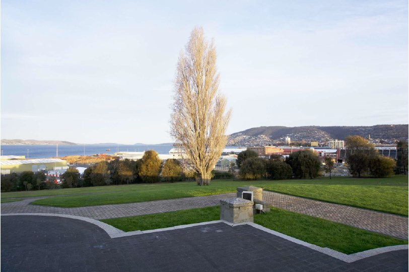 VicaBayley's tweet photo. Here's the official #politas govt renders of the impact of the stadium on Cenotaph sightlines

We're releasing them because govt won't

They confirm the loss of sightlines important to the country's oldest state war memorial

Until now, those sightlines were protected https://t.co/JY7W9pKqa6