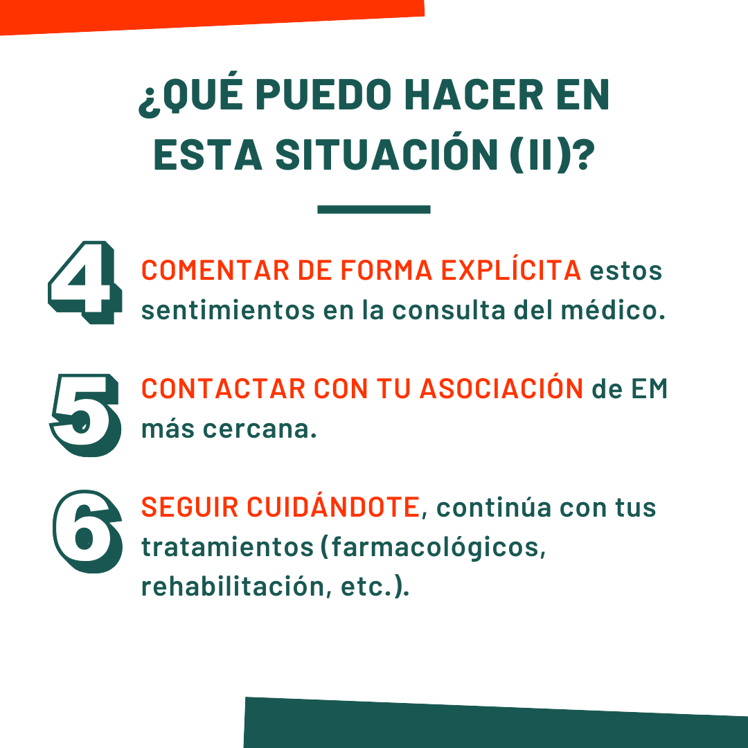 esclerosiseme's tweet photo. ¿Alguna vez has sentido que no puedes hacer nada respecto a tu #EsclerosisMúltiple?  

Recuerda que siempre hay algo que puedes hacer para mejorar la situación 💡.  

👉 Consejos en https://t.co/pX1reAQWMS

#EMFORMA #DiaMundialPrevenciónSuicidio #SaludMental https://t.co/PuQbcQtVOB