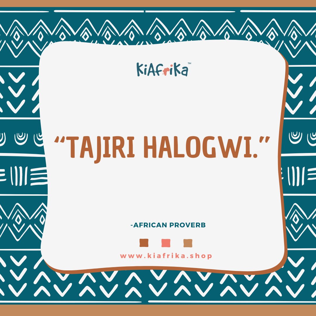 This proverb shows how wealth and status can serve as a shield against harm in society. It reminds us of the power of influence and how success is often seen as protection. Let’s work on building our own path to success, untouchable by negativity.
#ProverbTuesdays #Kiafrikashop
