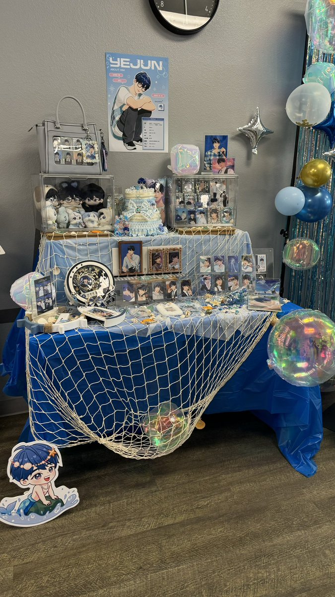 millianzu's tweet photo. Breaking my hiatus to write about #SirenSongYejun bday cafe experience💙
From the theme to all the activities, I absolutely enjoyed every part of the event! Also had a lovely time catching up with moots and meeting new PLLIs🥹 
Thank you so so much to all the organizers❣️ https://t.co/CSA8yJuhE8
