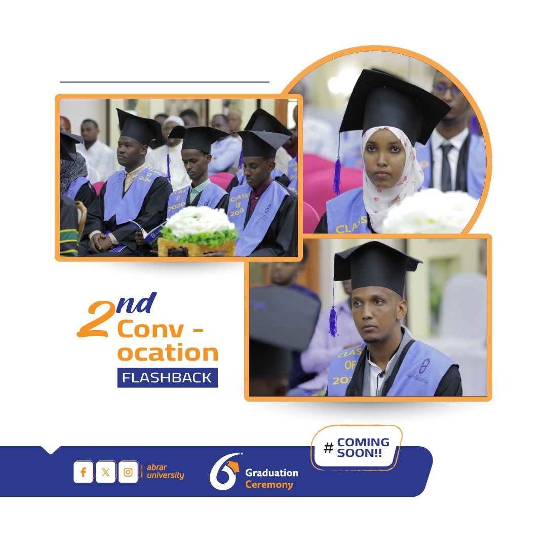 AbrarUniversity's tweet photo. #AU_FLASH_BACK
#2ND_convocation
.
.
.
.
.
.
.
.
#6th_convocation
#Abraar2024
#AU_Graduation
#Admission_is_open
#nagu_soo_biir
#Abrar_University
#from_theory_to_practice https://t.co/JB4iLKd70v