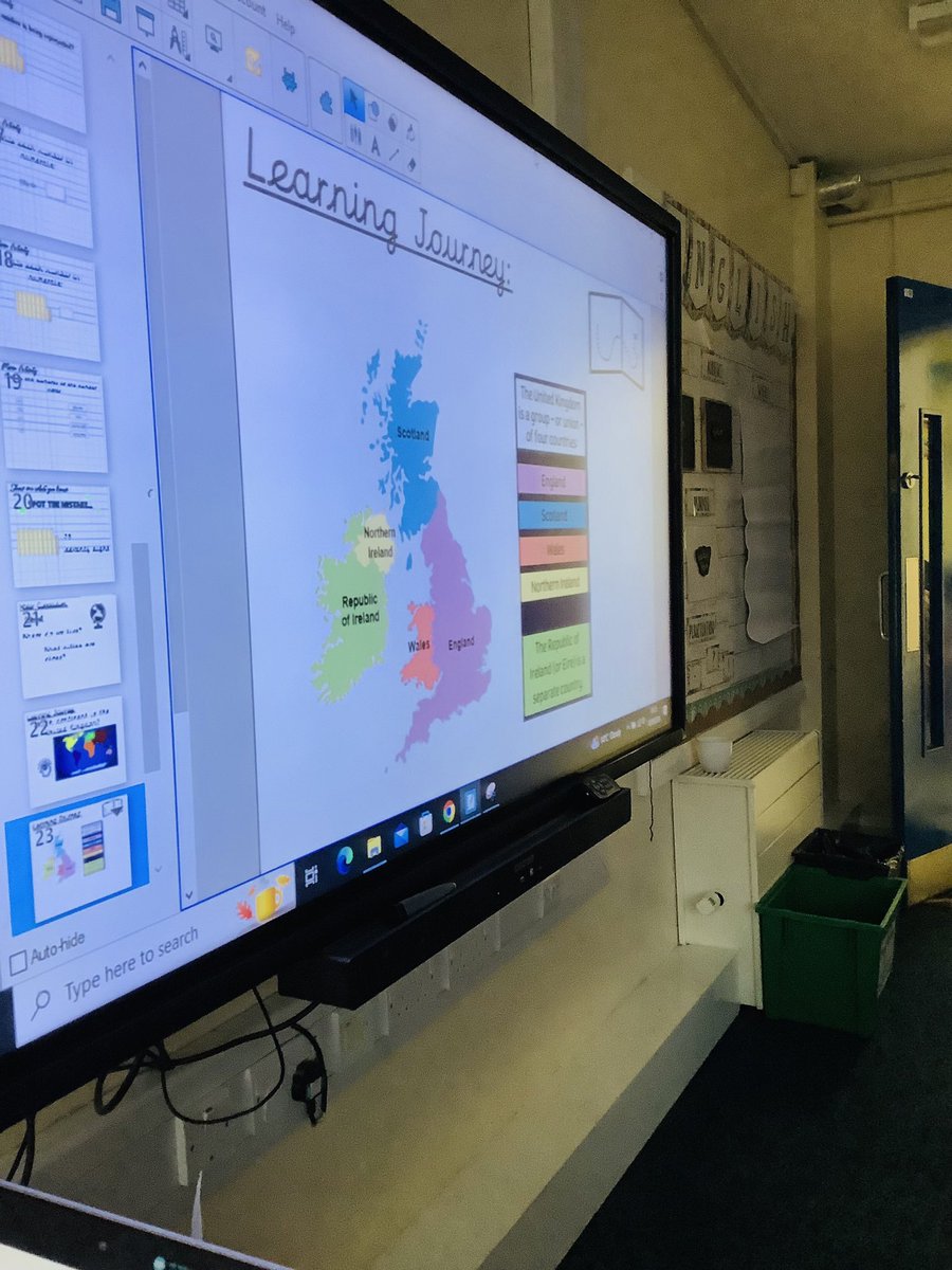In Geography we have been finding out about the four countries of the United Kingdom and their capital cities 🌏