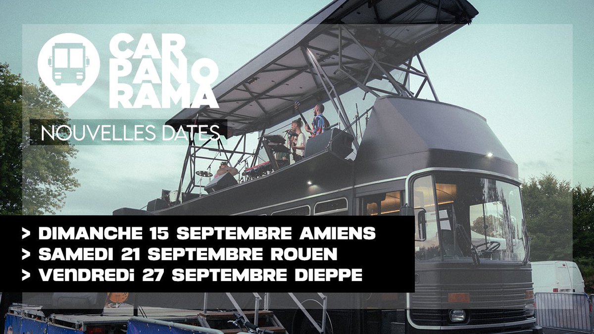 🚌 Écrivez-nous pour vous aussi organiser votre événement avec le Carpanorama 🚎