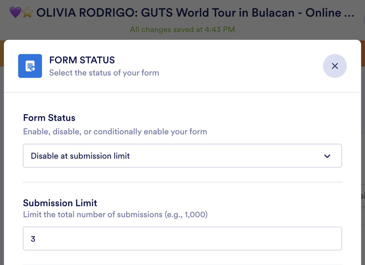 3 slots only! Max 4 tickets per slot ✨