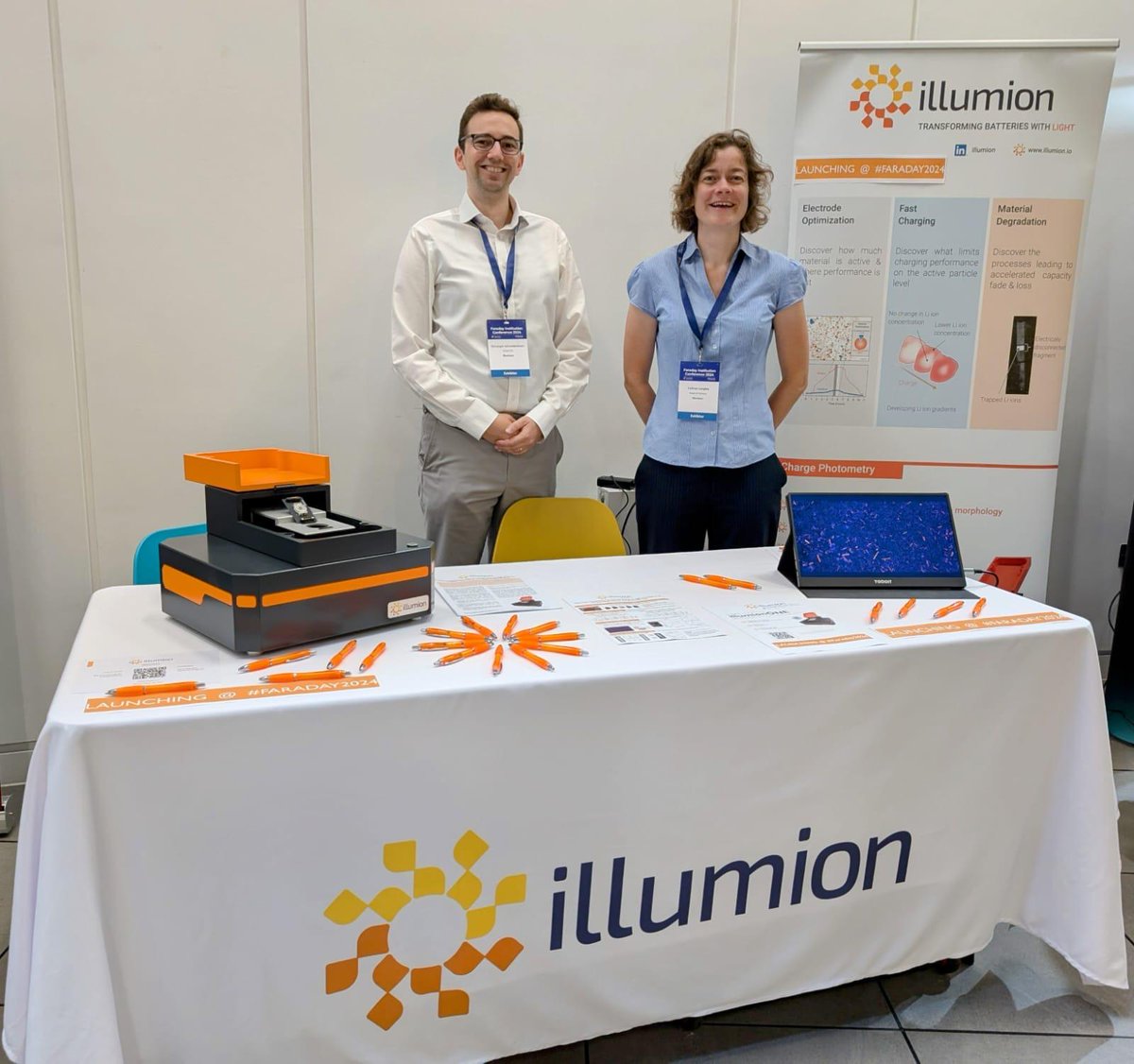 🥁 Drum roll...we are excited to announce the official launch of the illumionONE at #faraday2024! 🎉 

For more information, including how to register interest in our Early Adopter Discount Program, please go to illumion.io/illumiononelau…
