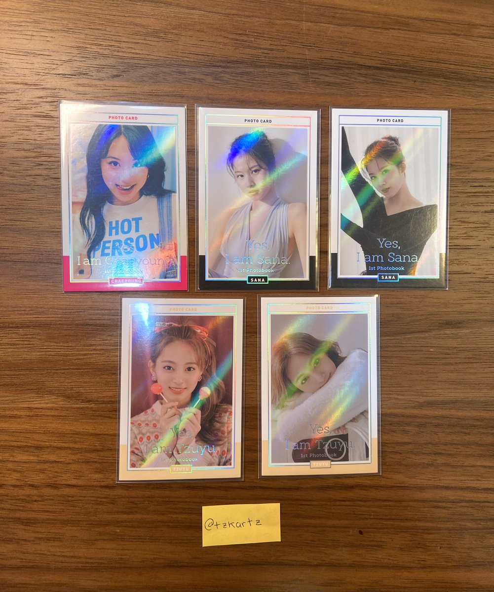 tzkartz's tweet photo. wts lfb YIAC, YIAS, YIAT pcs 
— ₱350 ea

wts lfb twice ot9 nayeon jeongyeon momo sana jihyo mina dahyun chaeyoung tzuyu pob https://t.co/GBdgEBL0DD