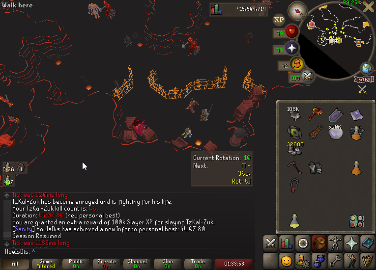 How_OSRS's tweet photo. s45 inferno https://t.co/TVVdqxCYot