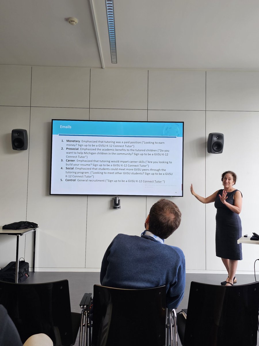 Guillem Riambau-Armet (@griambau) on Twitter photo *Everyone* loved the keynote by <a href="/loeb_susanna/">Susanna Loeb</a> on RCTs & tutoring 💫👏
Closing day of the Workshop on Field Experiments at <a href="/TU_Muenchen/">TU München</a>
<a href="/lergetporer/">Philipp Lergetporer</a> <a href="/henninghermes/">Henning Hermes</a> <a href="/SimonWiederhold/">Simon Wiederhold</a> *Everyone* loved the keynote by <a href="/loeb_susanna/">Susanna Loeb</a> on RCTs & tutoring 💫👏
Closing day of the Workshop on Field Experiments at <a href="/TU_Muenchen/">TU München</a>
<a href="/lergetporer/">Philipp Lergetporer</a> <a href="/henninghermes/">Henning Hermes</a> <a href="/SimonWiederhold/">Simon Wiederhold</a>