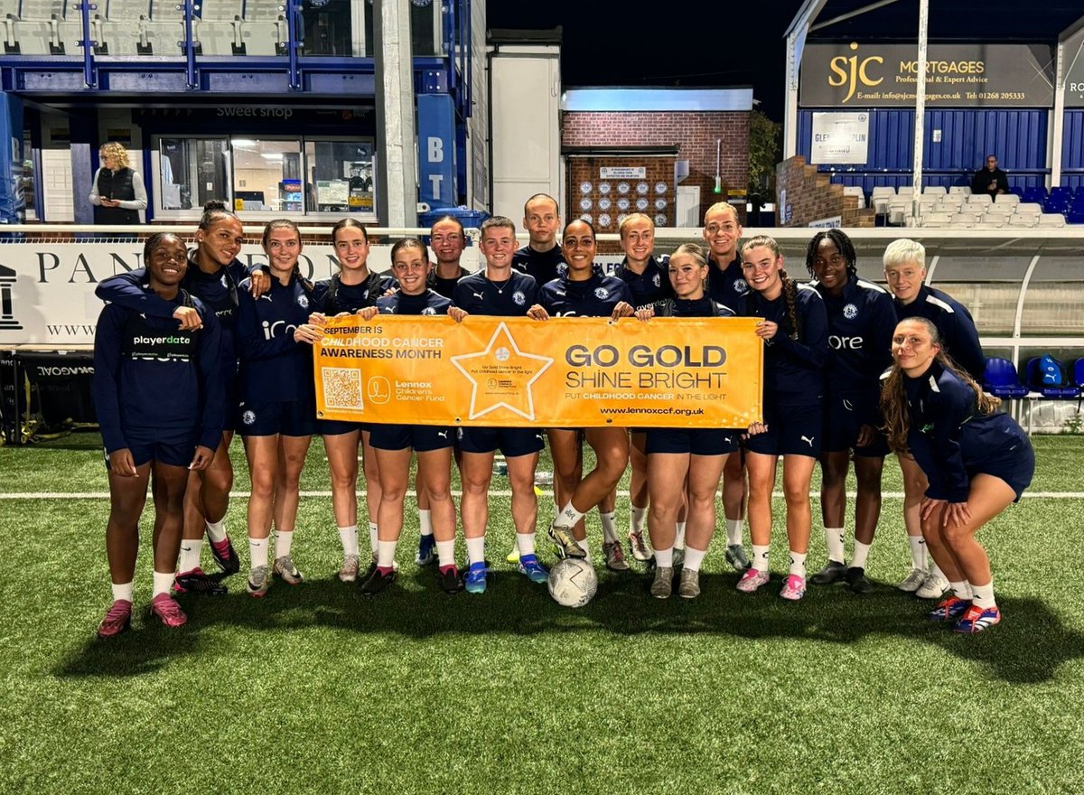 September is Childhood Cancer Awareness Month 🎗️

We are proud to share that we will be supporting this cause and raising money at our next home match v <a href="/ArgyleWFC/">Plymouth Argyle Women FC</a> on Sunday 22nd Sept 🏡

More details to come soon!

#BTFCW | #CCAM