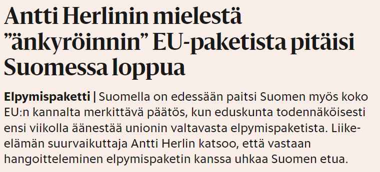 thlbr's tweet photo. @joetuotto Ja tätä vastaan ei pidä lähteä änkyröimään.

Tulee, mikä tulee... ja tämä on hyvä. https://t.co/sLHGd8i5lT