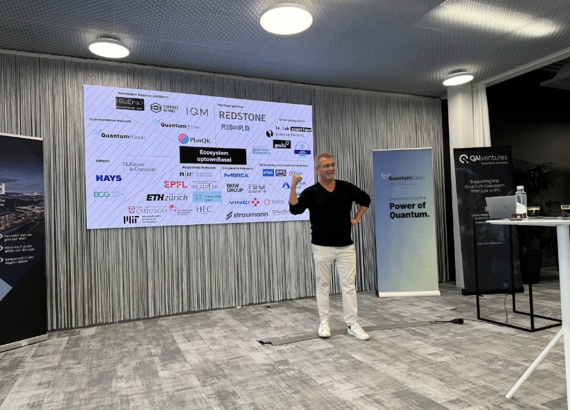 In yesterday's <a href="/uptownBasel/">uptownBasel</a> visit, the Quranium team enjoyed an enlightening presentation by Hans-Jörg Fankhauser, architect and site developer, on their dynamic ecosystem. This 70,000 sqm center of excellence for Industry 4.0 fosters innovation in industrial production,