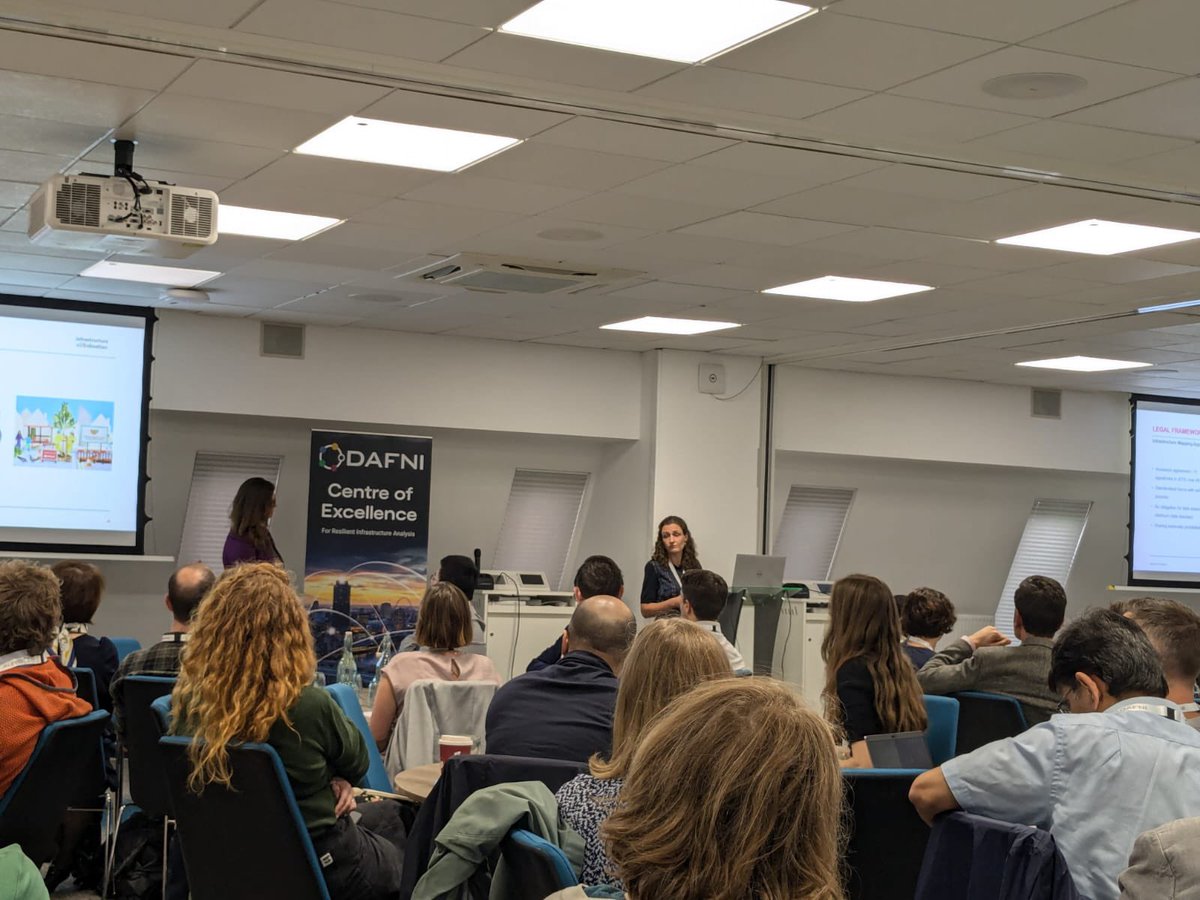 SciComp_STFC's tweet photo. “Data in isolation does not make impact”
Very insightful keynote session delivered by @MHWauben and Helen Huemer-Markides this morning at the #DAFNIconference.
They’ve been discussing the challenges of building a culture of data sharing in London for industry collaboration. https://t.co/6YVXJHwZzS