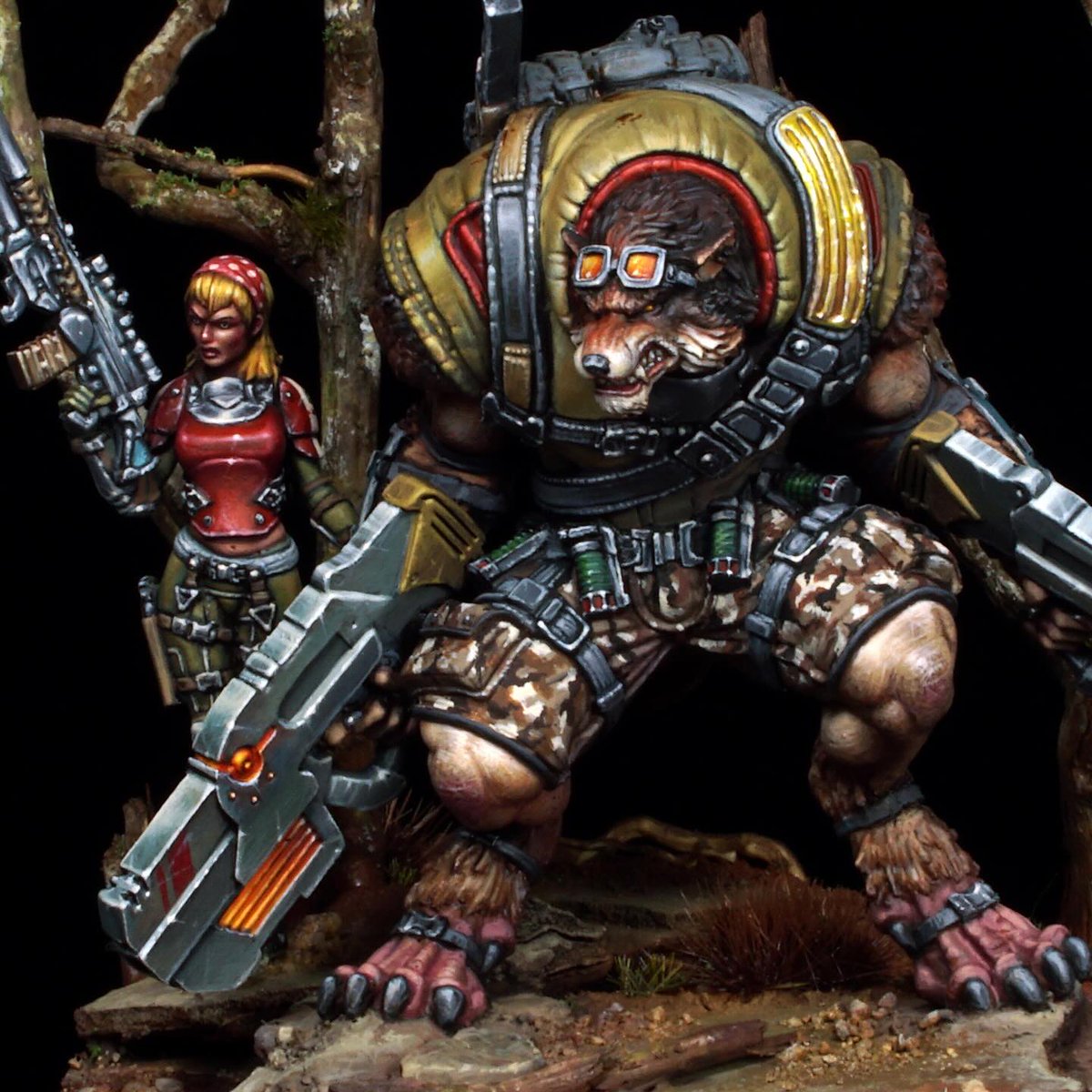 RedgrassGames's tweet photo. Amazing work on this scene, by David Arroba Miniatures.
Check out the incredible detail in his work, and make sure to follow him on Ig and Fb!
Weβre proud to support his amazing talent β€οΈ
#redgrassgames #paintings #miniature #paintingwarhammer #wargaming https://t.co/2mvxkIoHEz
