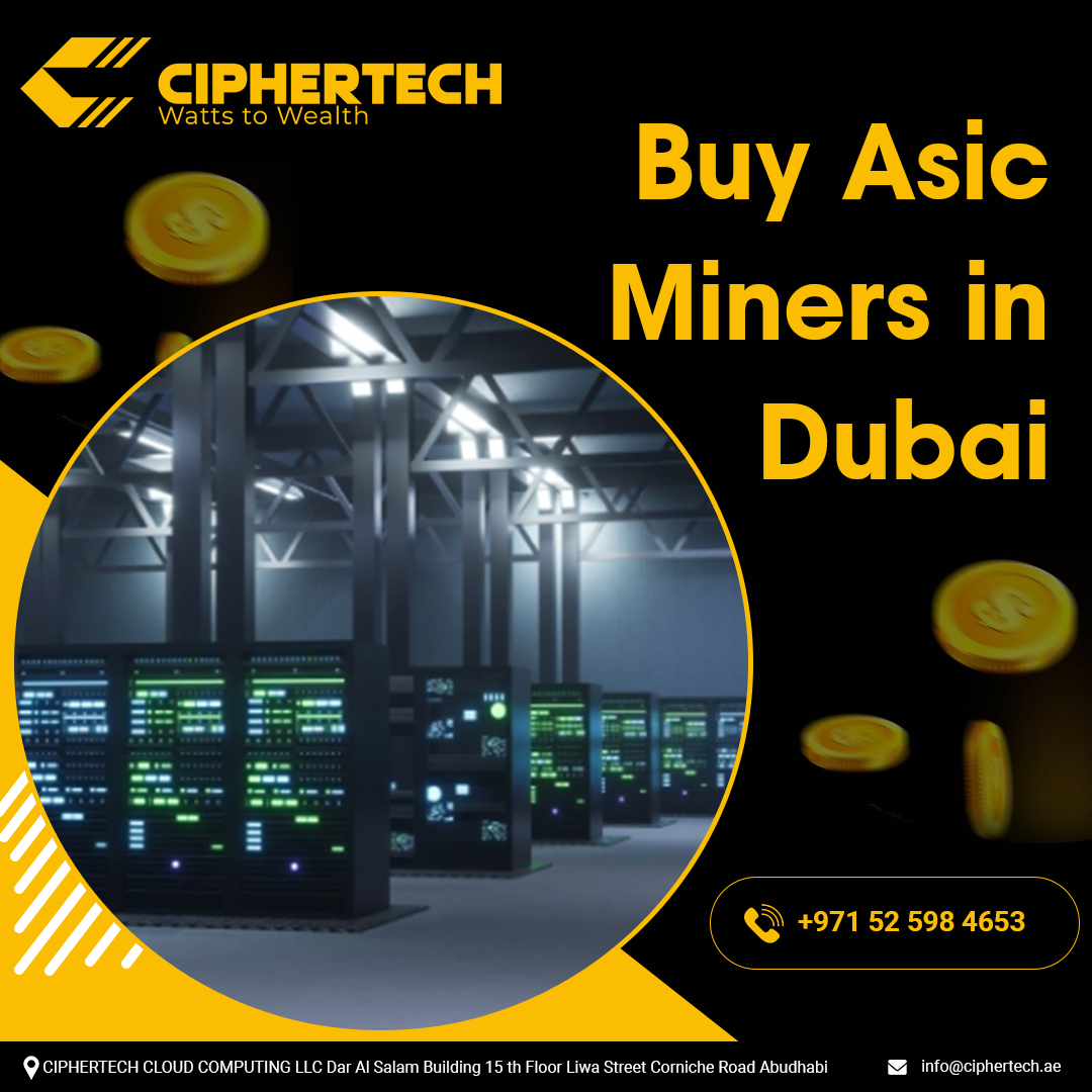 ciphertechae's tweet photo. Get the latest, most advanced crypto-mining equipment at unbeatable prices. Trust, transparency, and valueโguaranteed.
Start your mining journey with the best today!
๐ https://t.co/TpEzf7Pcxr
๐ +971 52 598 4653
#ASICMinersDubai #cryptomining #Ciphertech https://t.co/v3sgBUEPQ3