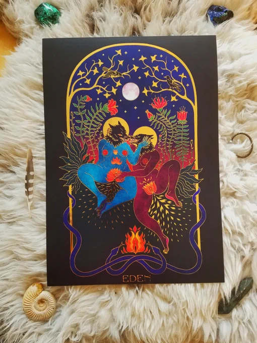 My new foil prints are here!!! :D 