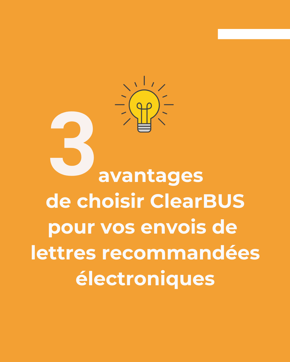 OClearbus's tweet image. Vous souhaitez envoyer vos lettres recommandées avec AR plus rapidement et de manière sécurisée ?

Dans ce #carrousel, vous découvrirez 3 #avantages de choisir @OClearbus comme #prestataire de confiance pour vos envois de #courriers #électroniques.

Qu’en pensez-vous ?