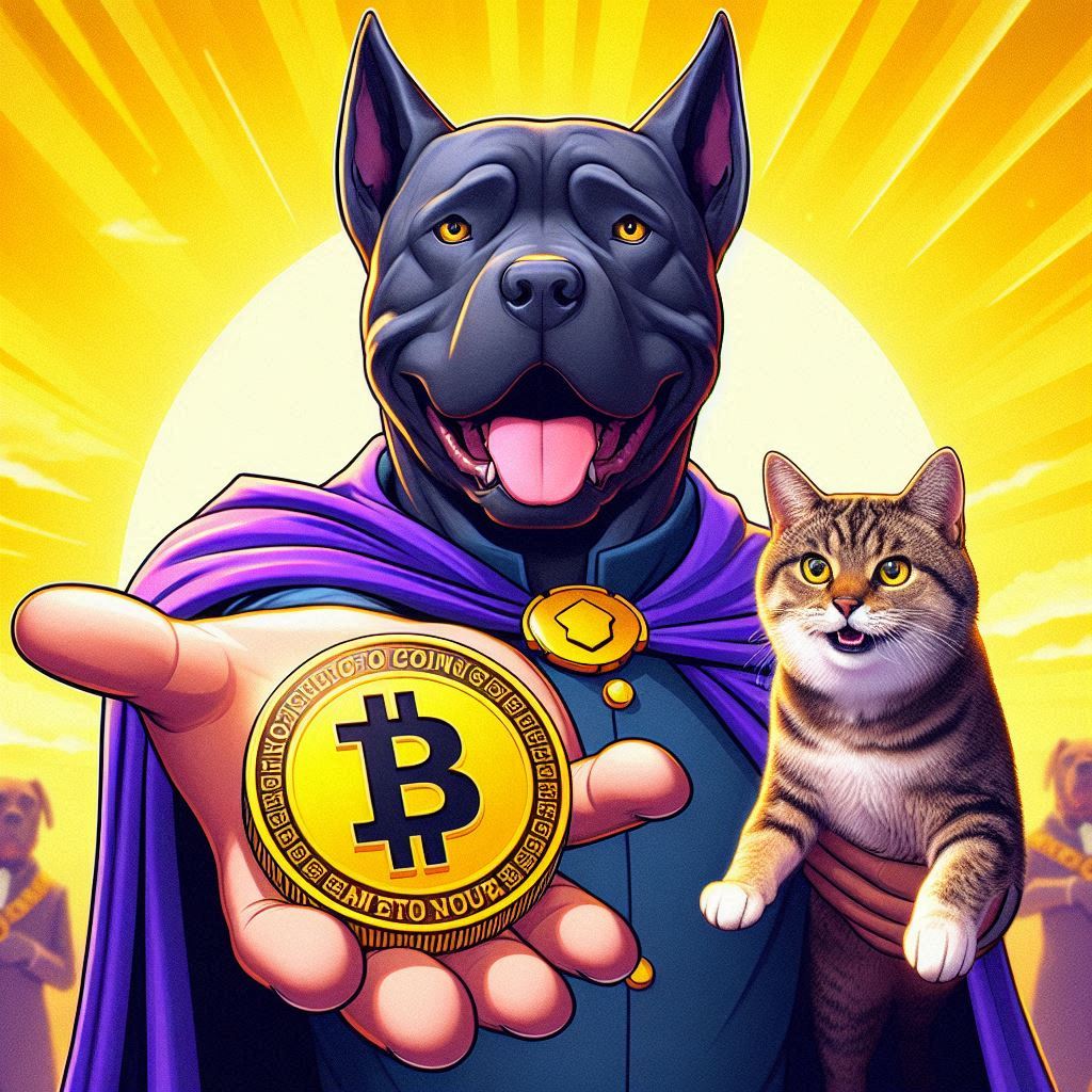 🐾 Woof Woof! 

The Cane Corso Coin is here to guard the crypto space with loyalty and strength! 🚀💥

Join the pack and experience the power of our community – where every pup has a voice! 🐶💪

#CaneCorsoCoin #CryptoGuardians #MemeCoinRevolution