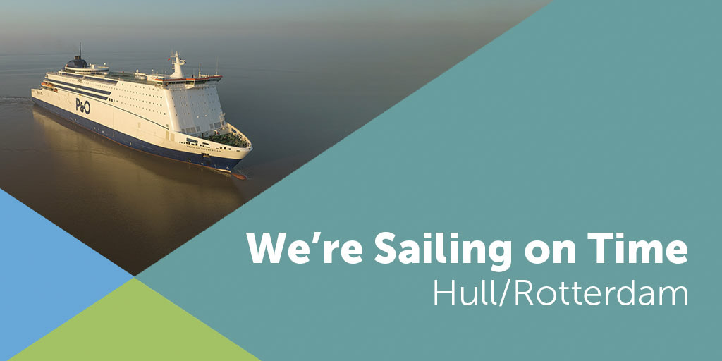 ⏰This evening's departures on our #POHull, #PORotterdam services are expected to be on time. We look forward to welcoming you on board.