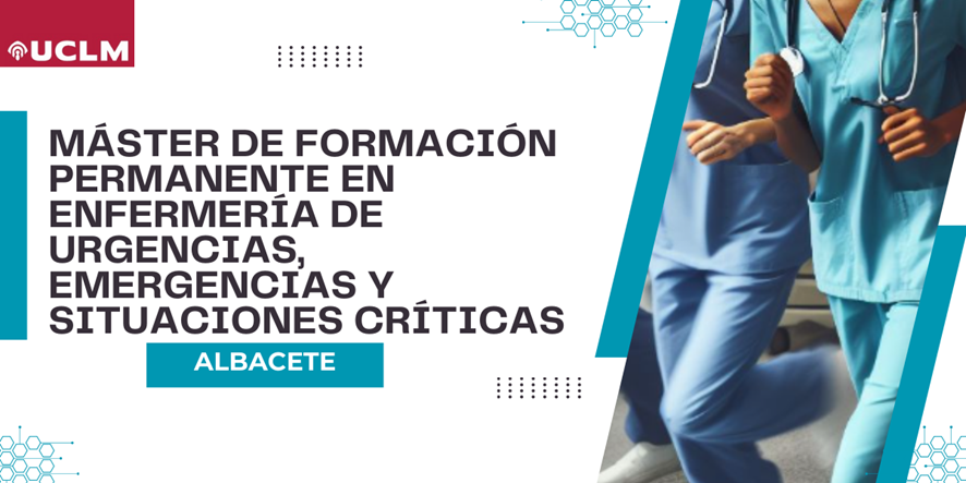 CEP_UCLM's tweet photo. 🚑🩺 ¡Prepárate para salvar vidas!

Nuestro Máster en Enfermería de Urgencias, Emergencias y Situaciones Críticas te brinda las habilidades esenciales para actuar con rapidez y eficacia.

🔜Últimas plazas aquí https://t.co/ZHqRXX2e6V 

@Jrabanaless @MEUESC_Ab @uclm_es https://t.co/aXlTDcQFWW