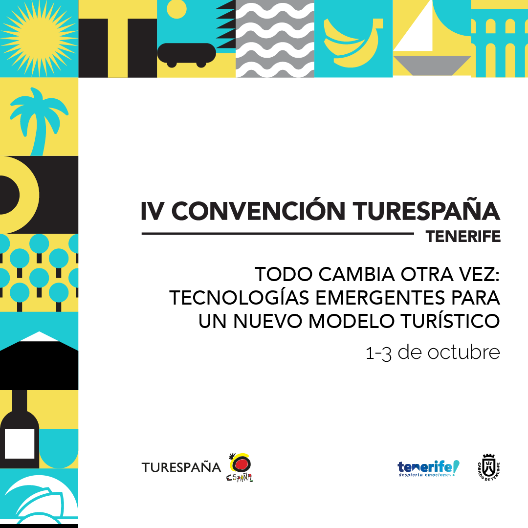 🥳¡Menos de un mes para que arranque la IV #ConvencionTurespaña en Tenerife!🥳

La #digitalización del sector turístico y su uso para desarrollar nuevos productos y experiencias será el eje central del evento.

¡Inscríbete ahora!👉tourspain.es/es/eventos/con…

#turismo #sostenibilidad
