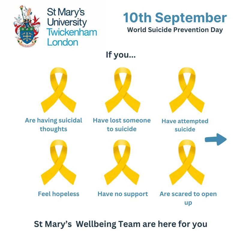 St Mary's Student Services tweet media