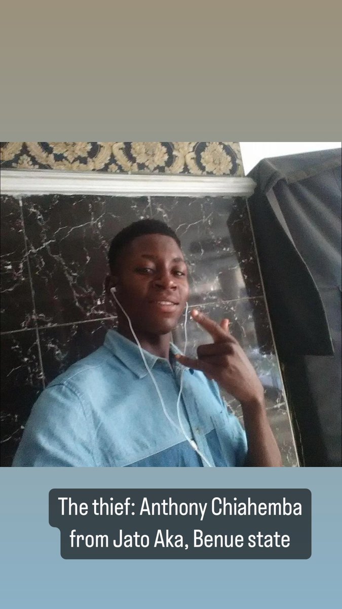 T_Coker_'s tweet image. My wife’s driver stole her car last week: he was last seen in VI. All efforts to reach him have been futile.

He is from Jato Aka, Benue state. Please anyone with useful information should share.🙏🏾