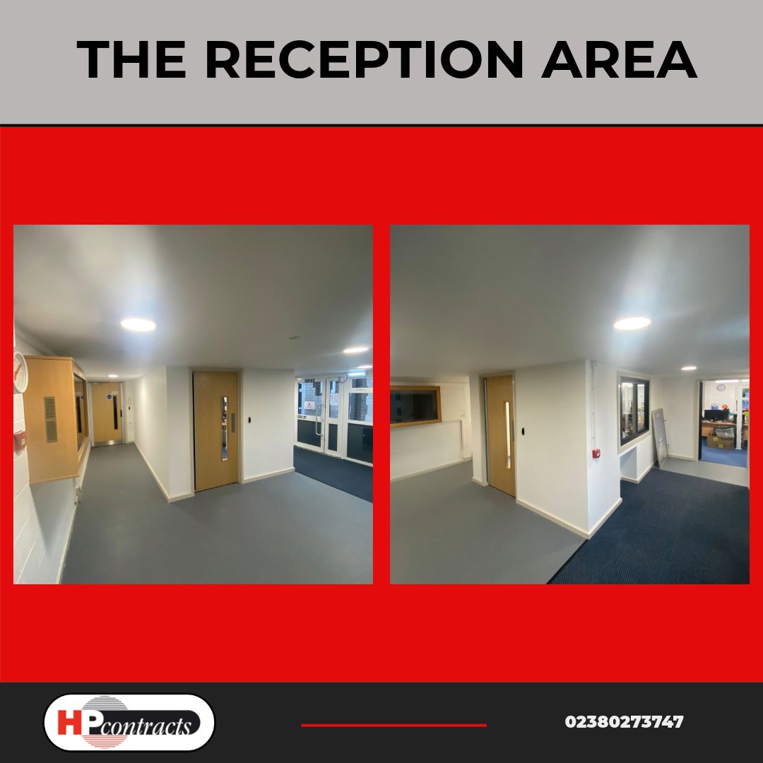 HPContracts's tweet photo. WE'VE FINISHED!!!

Check out the new reception area we finished installing recently at Waterloo School.
To find out more check out the case study on our website:
https://t.co/FSM2dSPaI1 https://t.co/yTkaeqwBlC