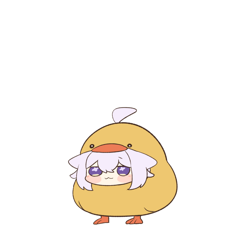 猫又おかゆ 「ぴよ 」|トゥーミのイラスト
