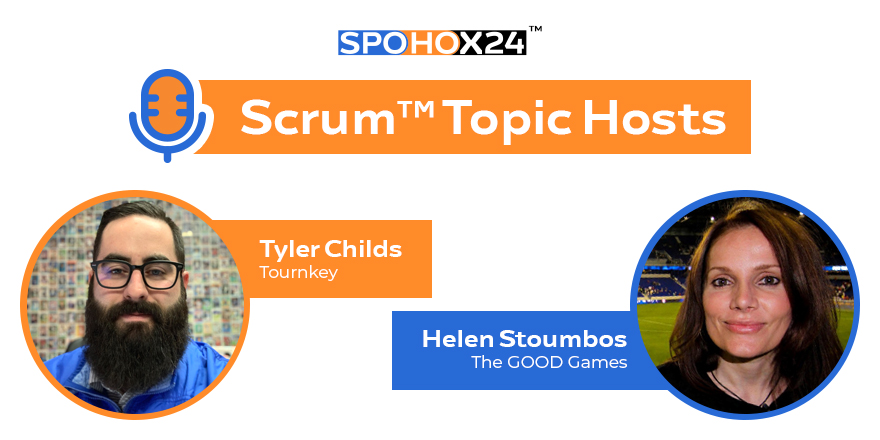 SPO HO Xperience™ (@spohoxperience) on Twitter photo These Spo Ho Scrum™ hosts are all about what's new and cutting-edge in our sport hosting industry.
Tyler Childs (<a href="/tournkeyapp/">Tournkey</a>) is going to lead a discussion on AI. 
<a href="/HelenStoumbos/">Helen Stoumbos</a> knows all about creating events from scratch (<a href="/GetOutOutDo/">The Good Games</a>).  site.pheedloop.com/event/spohox24…
#SpoHoX24 These Spo Ho Scrum™ hosts are all about what's new and cutting-edge in our sport hosting industry.
Tyler Childs (<a href="/tournkeyapp/">Tournkey</a>) is going to lead a discussion on AI. 
<a href="/HelenStoumbos/">Helen Stoumbos</a> knows all about creating events from scratch (<a href="/GetOutOutDo/">The Good Games</a>).  site.pheedloop.com/event/spohox24…
#SpoHoX24