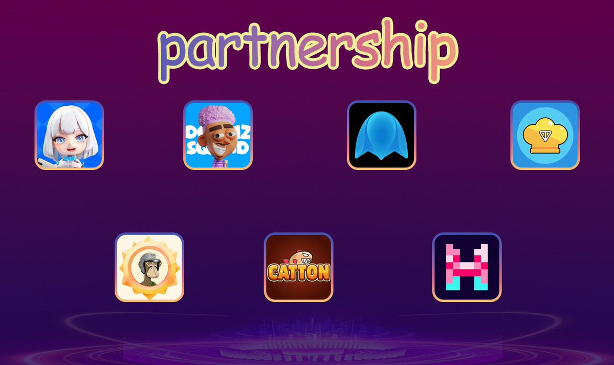 💥TON-HorseGAMEFI Partnerships.

📣TON-HorseGAMEFI  X  Partnerships.

🏆HorseGAMEFI will have bonus events every week.

🎁Invite friends to get gifts. 

#Airdrop #TON #HORSE  #FreeCrypto