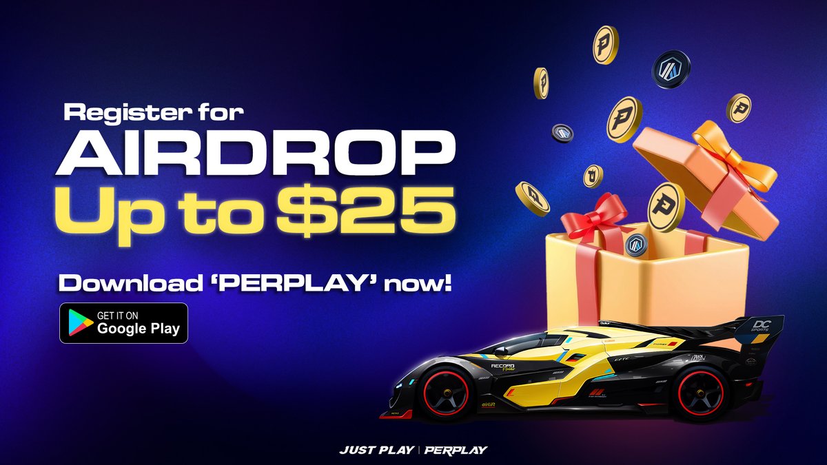PERPLAYofficial's tweet photo. 🎁 PERPLAY Basic Mode :: Massive Airdrop Event 🎁

PERPLAY 2.0 is now live ❗
In celebration of the Arbitrum multi-chain integration, a massive airdrop is happening 🎉

Sign up and play in Basic Mode
for a chance to earn rewards worth up to 💸 $25 💸
Download the app now and don't miss out ✨

#airdrop #web3

👇🏻 Download here 👇🏻
https://t.co/HdtxEbvTul