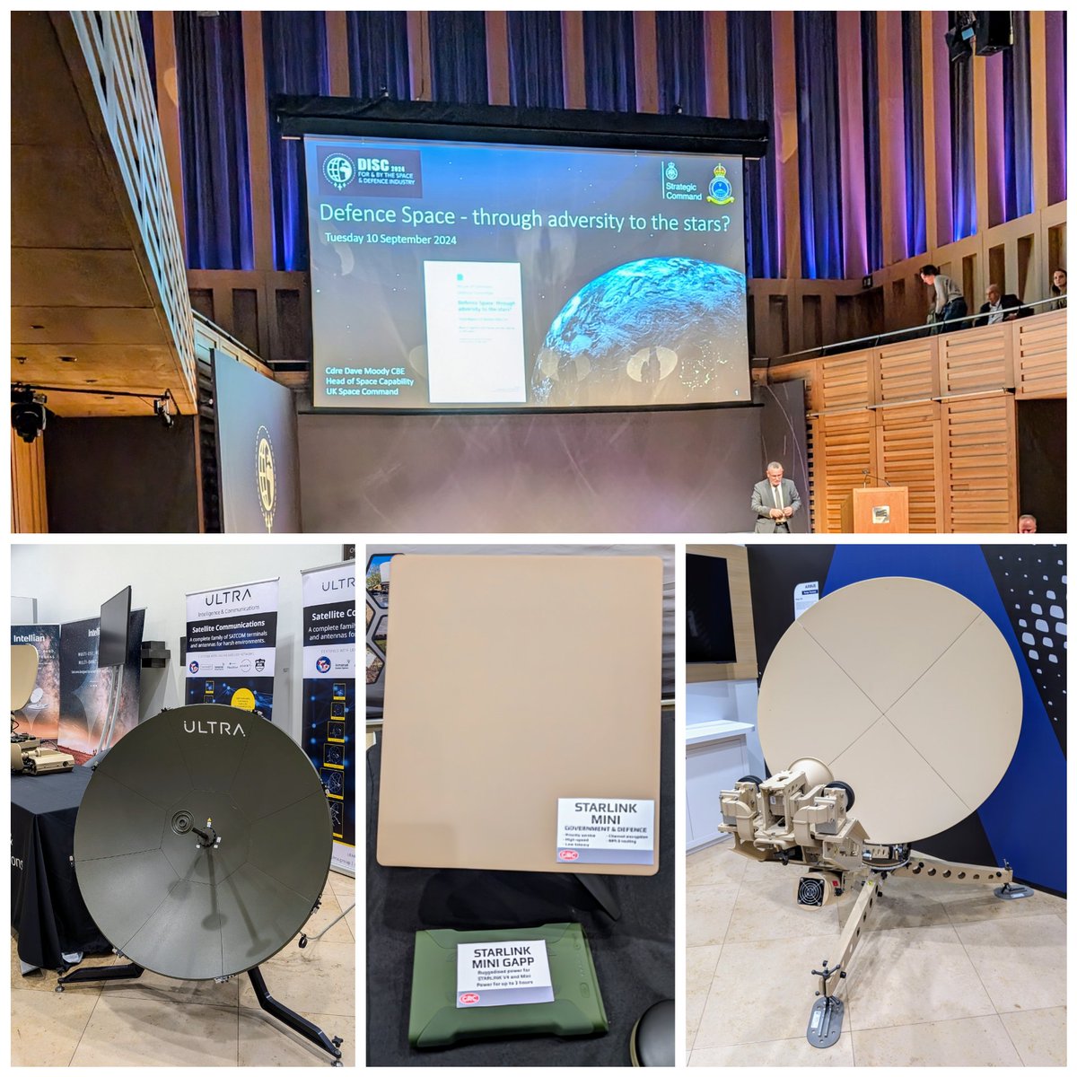 The Defence in Space conference is off and running in London. A fascinating agenda is unfolding... #neveradaywithoutspace #satellite