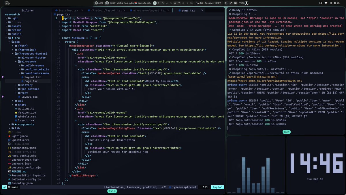 syndgofficial's tweet image. Oh boy do I love working like this!
#hyprland #endeavouros