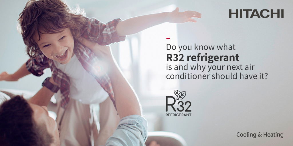 What's refrigerant? In the case of AC, refrigerant absorbs heat from indoor air and transfers it outside.

But how? And why is refrigerant R32 an important innovation in the way ACs operate? 

Follow the link and find out: hitachiaircon.social/qRS050TjQvR