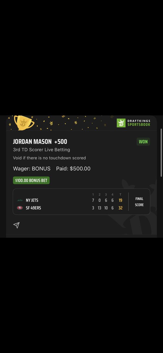 YungJJackson's tweet photo. Big day yesterday in the Cord‼️💰
+713, +500, +600(boosted) +235 +150 all cashed for a net profit of 2k✅
(Link in bio) #gamblingx #GamblingTwitter #fanduel #DraftKings #Jackpot https://t.co/zKJ90IgF3l