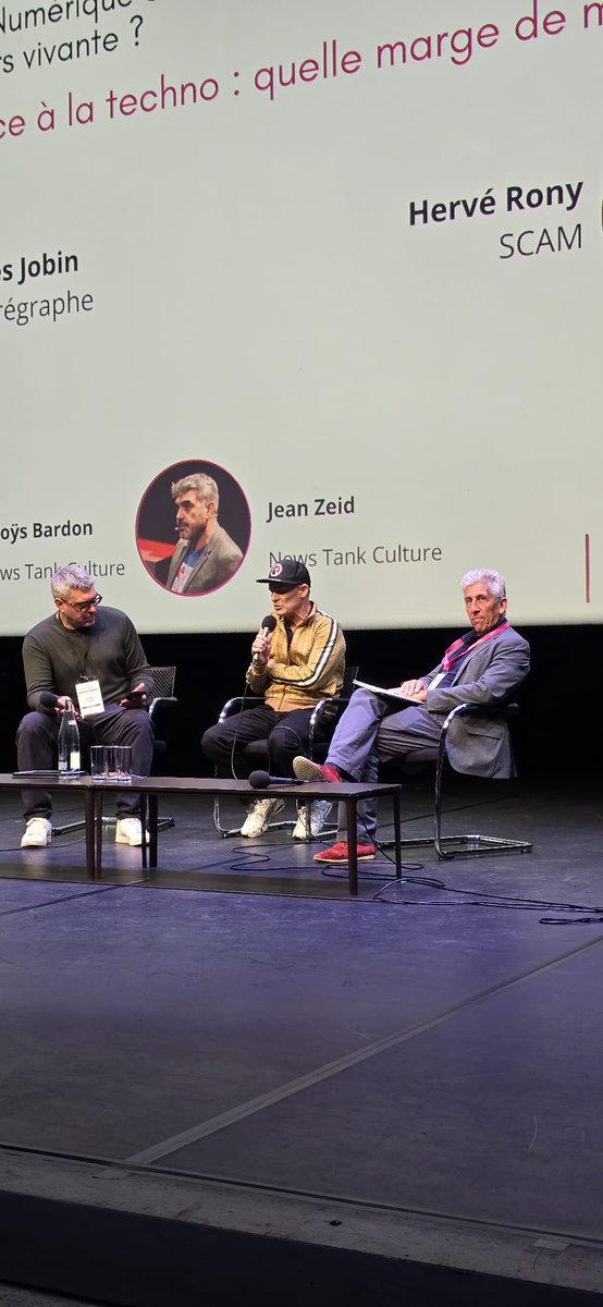 laure_rigaud's tweet image. #ThinkCulture2024
@NewsTankCulture 
Suite du #GrandTheme avec le #Module2 : "Le créateur face à la techno : quelle marge de manœuvre ?" avec Gilles Jobin, Chorégraphe et Hervé Rony, SCAM