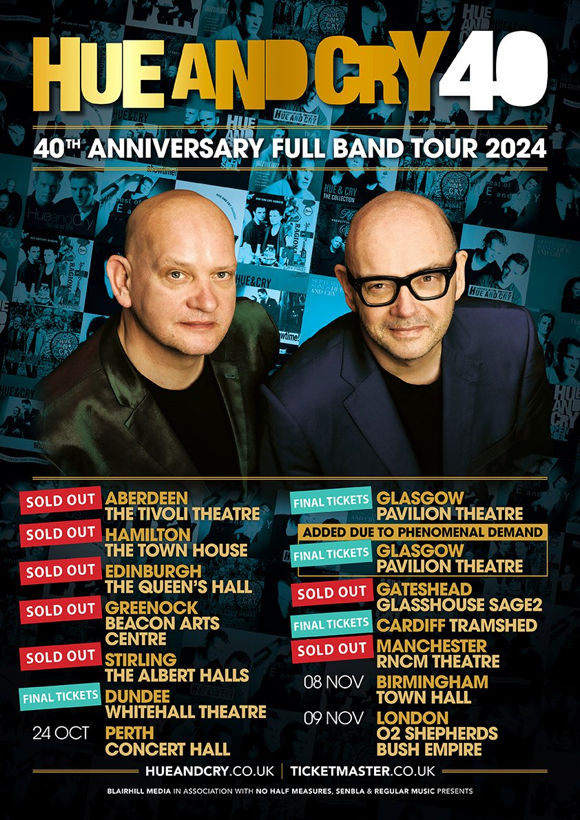 Hue And Cry tweet media