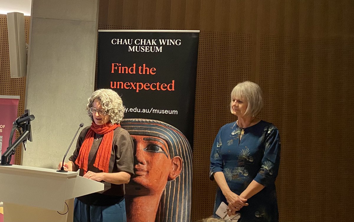 ncushing12's tweet image. The @HistoryNSW Annual History Citation awarded to Professor Grace Karskens by @DrJulieMcIntyre. And there is more to come, Grace reassures us.