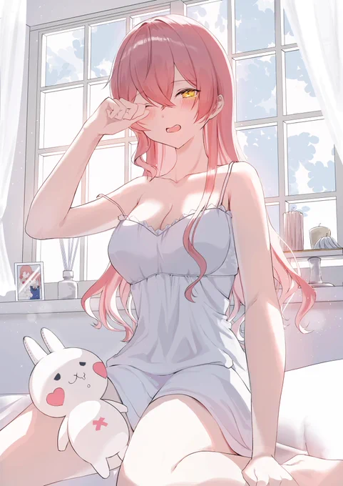 まだ眠い…です 
