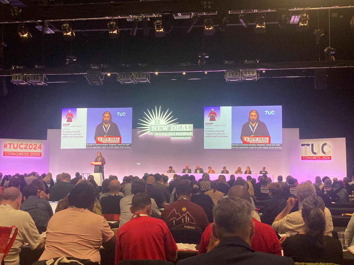Matthew Whiteside (@mwhiteside) on Twitter photo My speech to #tuc2024 on behalf of <a href="/WeAreTheMU/">Musicians' Union</a> Motion 25 Funding cuts and impact on jobs matthewwhiteside.co.uk/funding-cuts-a… My speech to #tuc2024 on behalf of <a href="/WeAreTheMU/">Musicians' Union</a> Motion 25 Funding cuts and impact on jobs matthewwhiteside.co.uk/funding-cuts-a…