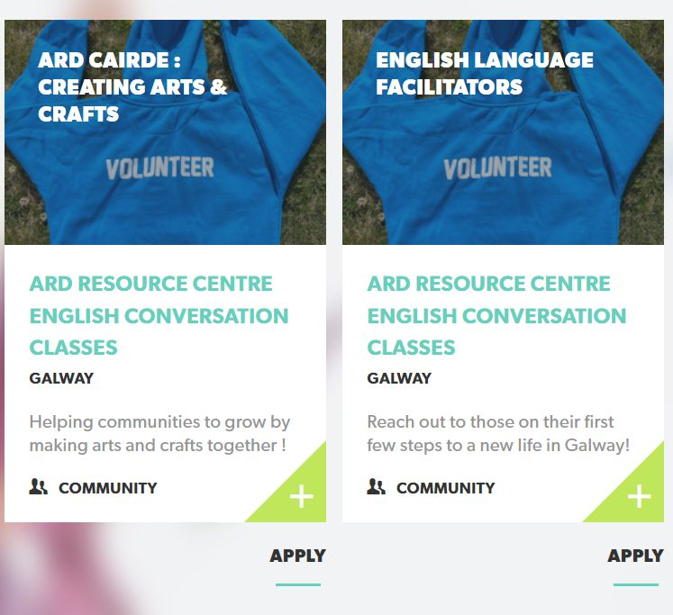New Volunteer Project alert! 🚨 Student Volunteers are welcome at ARD Resource Centre in Galway!  Check out the details and sign up to get started!

studentvolunteer.ie/search/results…

#civicskills #studentvolunteer