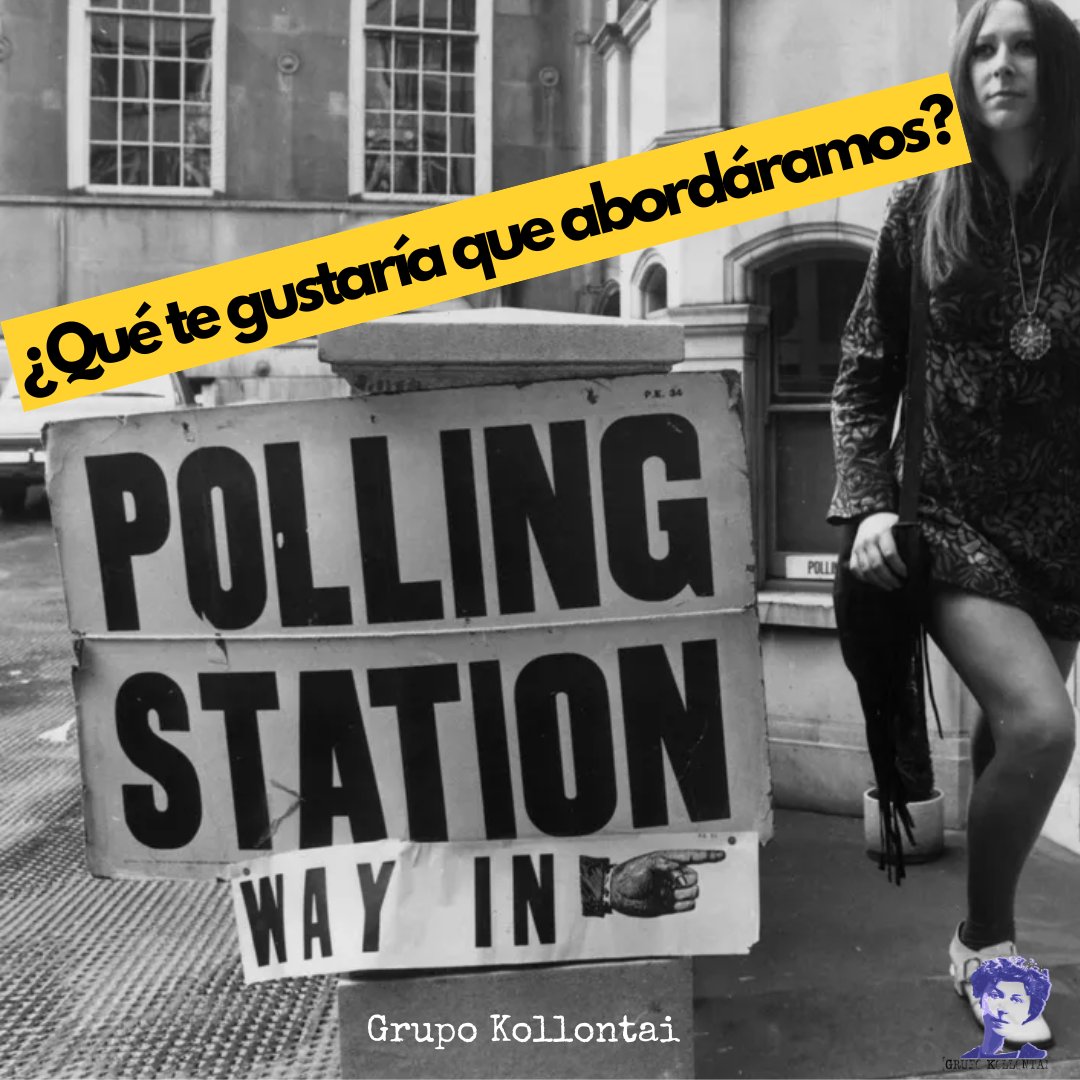 Queridas, estamos definiendo el tema o los temas que queremos abordar este año con vosotras, así que podéis escribirnos en los comentarios los temas de la Historia de las mujeres que os parecen imprescindibles para este curso 2024-2025. 
Os leemos